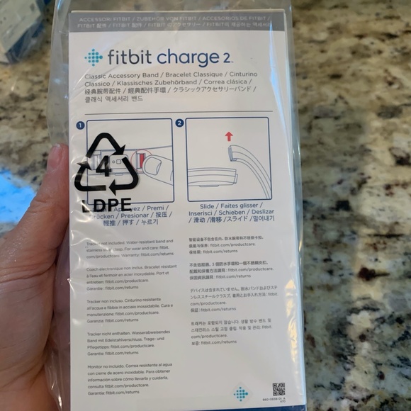 NWT Fitbit Charge 2 Accessory Band - Picture 2 of 2